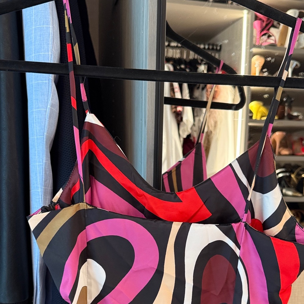 Colorful Abstract Maxi Dress - Picture 6 of 6